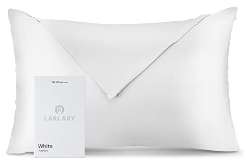 Capa para Almofada LARLARY 100% Seda (75 x 50 cm) Larlary - Fronhas e almofadas - sedade, 75x50 cm, proteção cabelo, proteção pele