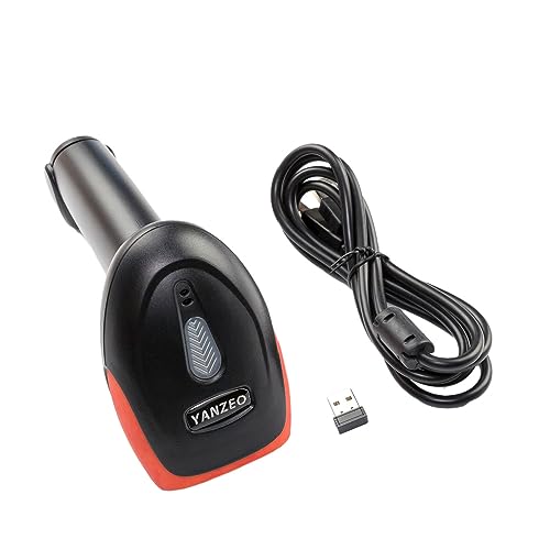 Leitor de Código de Barras YANZEO 2.4G USB Portable DM Yanzeo - Leitores de códigos de barras - portátil, usb, 3 metros, 5 m/s