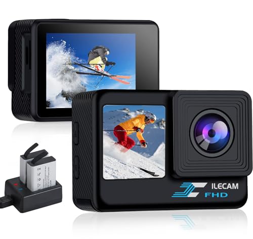 Action cam XILECAM L500 Pro (4K - 12 MP - Até 120 min de autonomia) Xilecam - Câmeras - action cam, xilecam l500 pro, 4k, 12 mp, autonomia