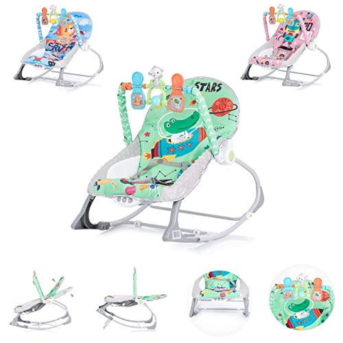 Espreguiçadeira Musical para Bebé Baby Spa Green CHIPOLINO Chipolino - Móveis para bebês e crianças pequenas - musical, bebé, verde