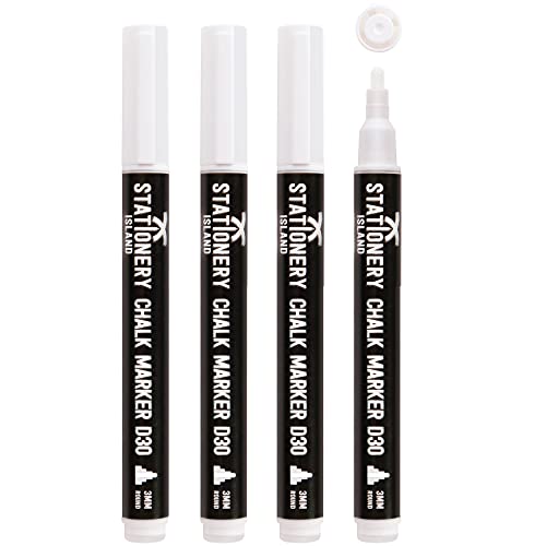 Marcador para Quadro Branco STATIONERY ISLAND 4 Unidades STATIONERY ISLAND - Marcadores e marcadores de texto - caneta, tinta líquida, criatividade