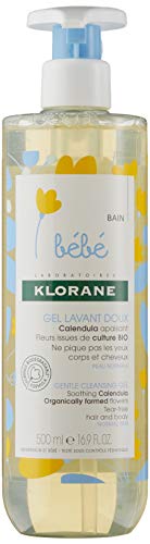 Gel de Banho com Creme Klorane (500ml) Klorane - Banho e corpo - 500ml, hipoalergénico, hidratação, bebés