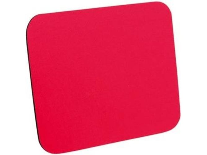Tapete de Rato ROLINE 18.01.2042 (Vermelho) ROLINE - Tapetes de rato - vermelho, nylon, antiderrapante, base de pulso