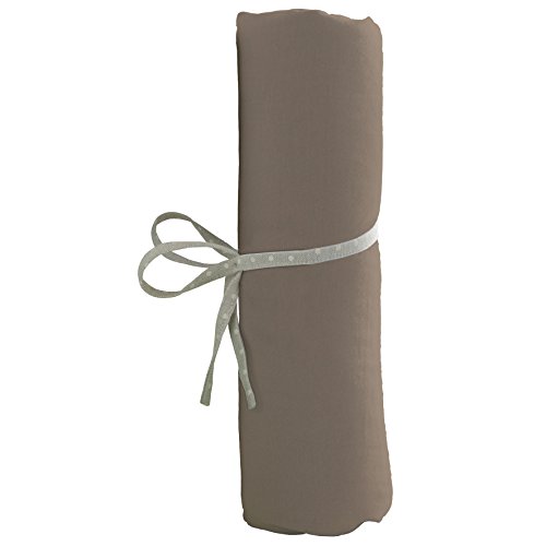 Lençol de Cama BabyCalin 100% Algodão Bege (60x120 cm) Babycalin - Lençóis - algodão, bege, 60x120 cm, 2 fronhas