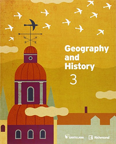Livro Geografia Y Historia Estándar 3º Richmond Santillana de Santillana (Espanhol) Santillana Educación, S.L. - Livros - geografia, história, estandar, ensino