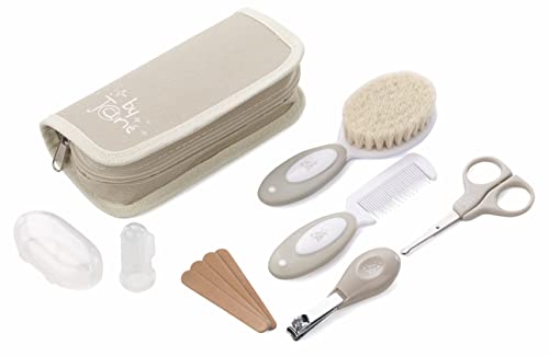 Conjunto de higiene básico jané 4000000065 Jané - Kits de saúde e higiene para bebês - higiene básica, bebé, pente, escova de cerdas naturais