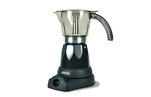 Cafeteira Italiana JOCCA 5449N (6 Chávenas) Jocca - Cafeteiras elétricas e de fogão - 6 chávenas, indicador luminoso, ON/OFF, café moído