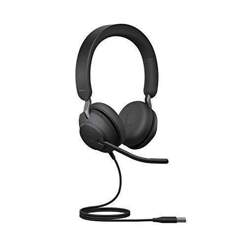 Auscultadores JABRA Evolve2 40, UC Stereo Jabra - Fones de ouvido e headsets - concentração, colaboração, ruído longe
