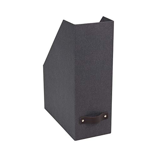 Arquivador BIGSO BOX OF SWEDEN (Preto - 36 x 28.5 x 10 cm) Bigso Box of Sweden - Arquivamento e organização - madeira, MDF, preto mate, alça de transporte