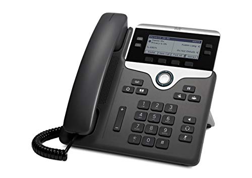 Cisco 7841 telefone fixo com fios Preto, Prateado Cisco - Telefonia - gama de voz, com fios, preto, prateado