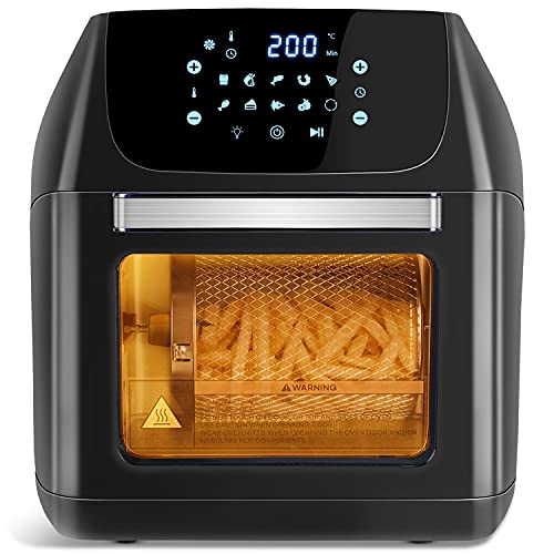 Fritadeira sem Óleo AIGOSTAR Owen30HEX (12 L - 1700 W) Aigostar - Fritadeiras - 1700 W, 12 L, grill, preto