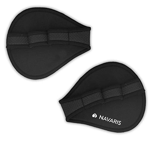 Luvas Acolchoadas NAVARIS (Tamanho Único) Navaris - Luvas de levantamento de peso e suportes para as mãos - acolchoadas, tamanho único