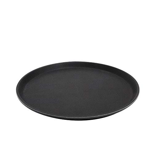 Prato de Serviço APS (Preto - Acrilonitrilo butadieno estireno (ABS) - 35.5 x 2 cm) APS - Pratos - preto, abs, 35.5x2 cm