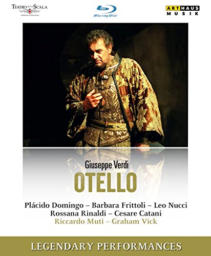 DVD+BR Blu-Ray Verdi: Otello - Legendary Performance (Edição em Espanhol) Arthaus Musik - Dvds e vídeos - dvd, blu-ray, verdi, otello, performance