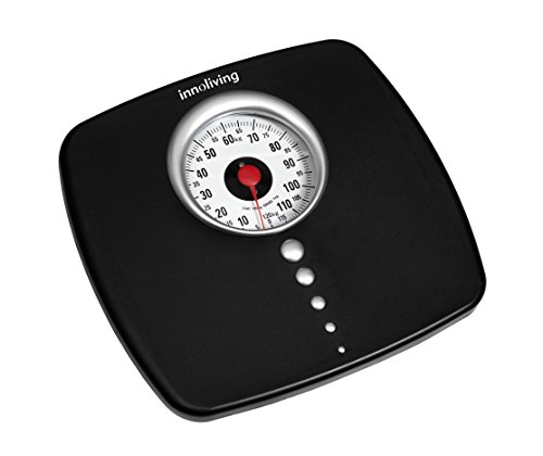 Balança Digital para Casa de Banho InnoFit INN-104 INNOFIT - Balanças de peso corporal - digital, 130 kg, preto prateado
