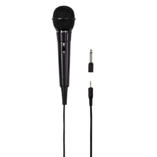 Microfone HAMA 46020H (Preto - 3 m - Jack 3.5mm) Hama - Microfones - preto, 3 m, jack 3.5mm