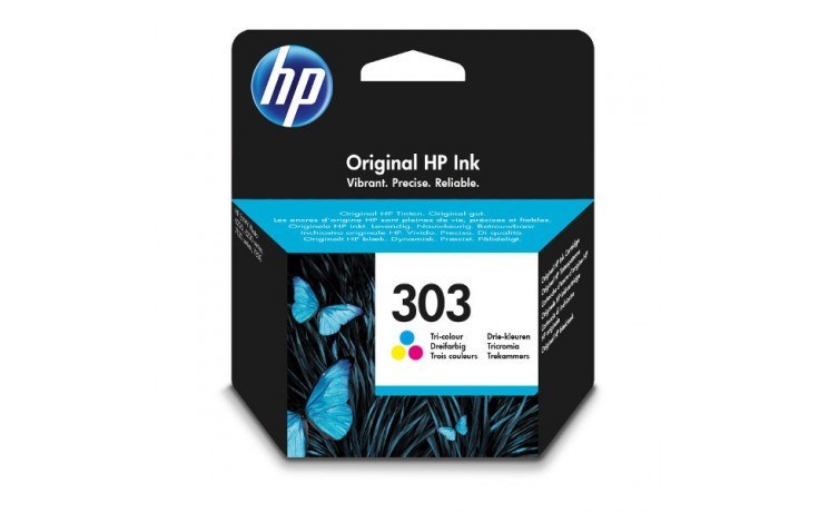 HP Tinteiro Tricromia Nº 303 (T6N01AE) HP - Cartuchos de toner e jato de tinta - tricromia, hp, tinteiro