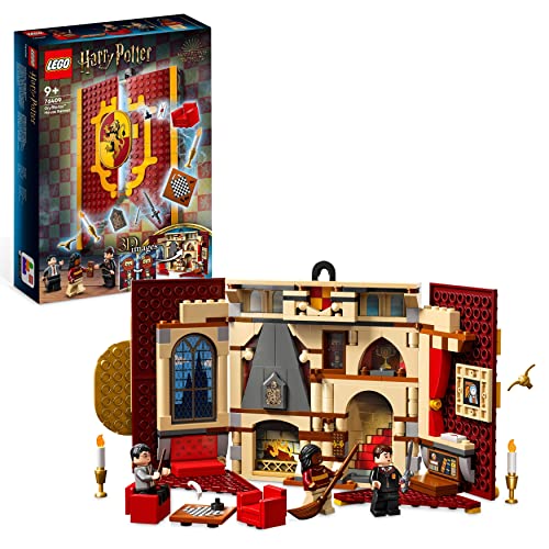 LEGO Harry Potter - A Bandeira da Casa de Gryffindor (Idade Mínima Recomendada: 7 anos) LEGO - Blocos de encaixe - lego, Harry Potter, Casa de Gryffindor, 7 anos