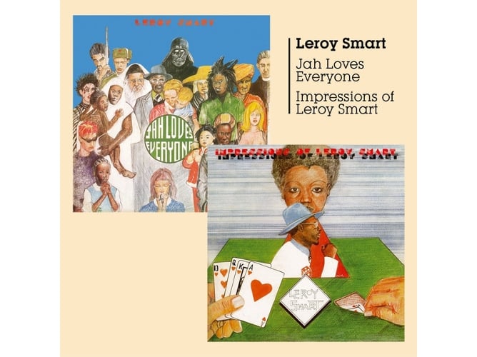 CD Leroy Smart - Jah Loves Everyone + Impressions (1 CDs) Burning Sounds - Música e gravações de som - leroy smart, jah loves everyone, impressions, reggae, jamaica