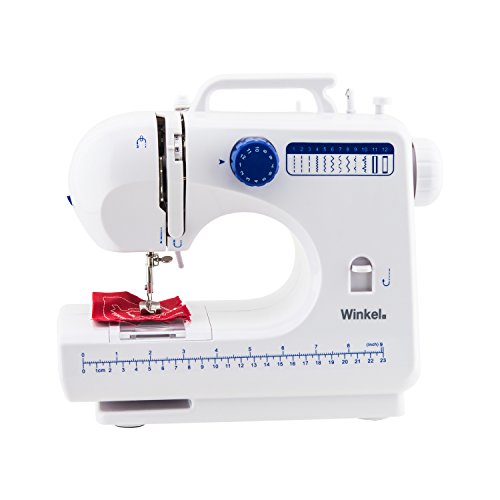 Máquina de Costura Automática WINKEL SW45 (12 Programas) Winkel - Máquinas de trabalho de tecidos - 12 programas, pé zig-zag, ajustável altura ponto, braço livre