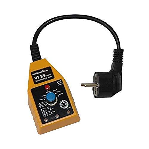 Medidor de corrente MULTIMETRIX VT35 (500 A) MULTIMETRIX - Ferramentas de teste elétrico - 500 A, 16A 2P+T, teste de disjuntor, 230 v
