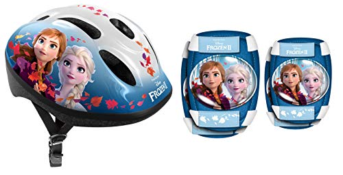 Conjunto de Proteções para Patinagem DISNEY FROZEN II Stamp Sas - Equipamento de proteção individual (epi) - almofadas, cinto ajustável, proteção pescoço, proteção braços, proteção pernas