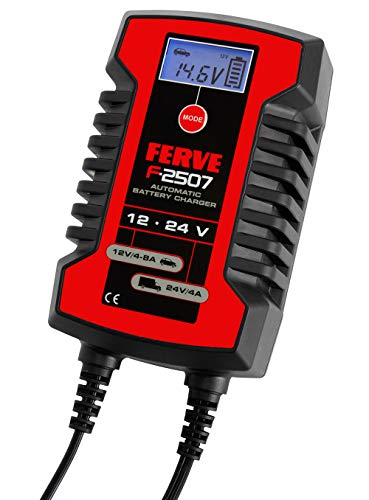 Carregador de bateria para automóvel FERVE F-2507 FERVE, S.A. - Carregadores de bateria de veículo - 12V, AGM, gel, estabilizado