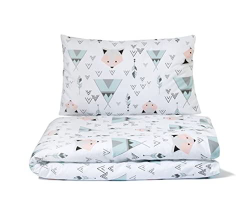 Conjunto edredões para crianças BALBINA Tipi Cinzento (135x200cm) Balbina - Roupa de cama e cama - conjunto, edredao, crianças, cinzento