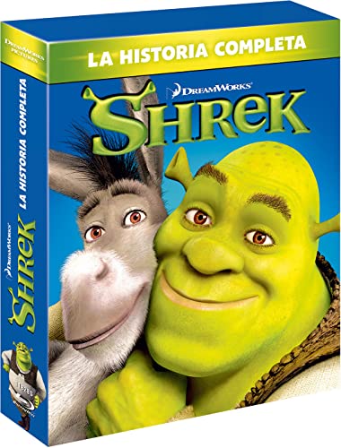 Blu-Ray Shrek - Temporadas 1-4 (Edição em Espanhol) UNIVERSAL - Dvds e vídeos - blu-ray, shrek, temporadas 1-4, edição espanhol