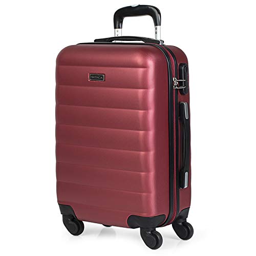 Mala de Viagem ITACA Abs Texturizado (Cabine - 37 L) ITACA - Malas - 3,7 L, texturizado, elegante, prático