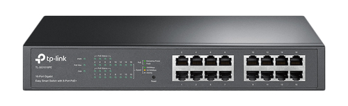 Switch TP-LINK TL-SG1016PE (16 Portas Gigabit) TP-Link - Concentradores e comutadores - 16 portas, gigabit