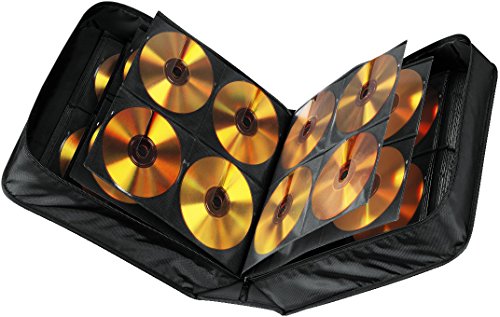 Caixa de armazenamento de discos óticos HAMA CD Wallet Nylon 304 Hama - Estojos e organizadores de cd/dvd - 304 CD, nylon, anti-estático, espuma