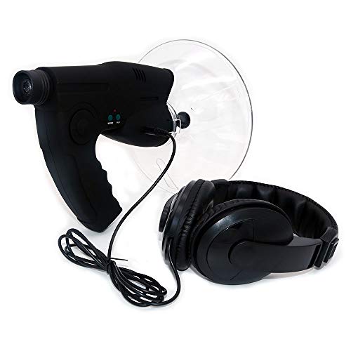 Microfone para Campismo Nuzamas X8 8X Zoom NUZAMAS - Telescópios - microfone, campismo, amplificador, sonido parabólico, auriculares, gravador