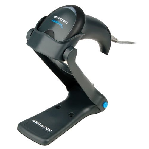 Leitor de Código De Barras DATALOGIC QuickScan Lite QW2100 1D Preto Datalogic - Leitores de códigos de barras - linear imager, 400 l/s, ergonômico, 65°-70°