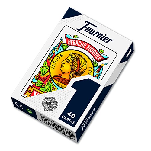 Jogo de Cartas Fournier Nº 1 F20984 (Idade Mínima Recomendada: 4 anos) Fournier - Jogos de cartas - 40 cartas, baralho espanhol, 4 anos, caixa verde