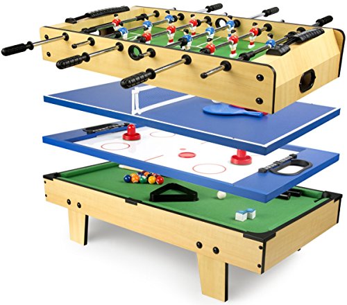 Mesa de Futebol LEOMARK Multijogo (Idade Mínima Recomendada: 3 anos - 82x43.5x20cm) Leomark - Brinquedos - mesa, futebol, multijogo, jogos de mesa, bilhar, pimpon, hóquei