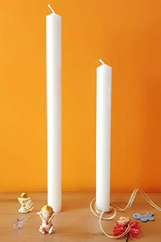 Vela Branco para Bautismo 30 Cm (Recondicionado Como Novo) Desc. - Velas - branco, 30 cm, recondicionado, bautismo