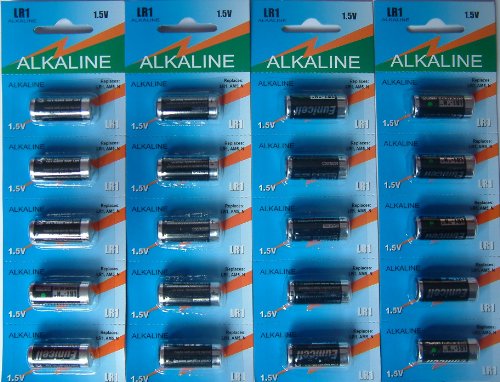 Pilhas Não Recarregáveis UNICELL MN9100 (20 unidades) Eunicell - Baterias de uso geral - pilhas não recarregáveis, unicell mn9100, 20 unidades