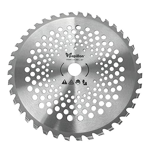 Disco de Desbroçar Gásolina Universal 40 Dentes Ø 255 Mm Papillon PAPILLON - Acessórios para aparadores de erva - diâmetro 255 mm, 40 dentes, universal, madeira, plástico
