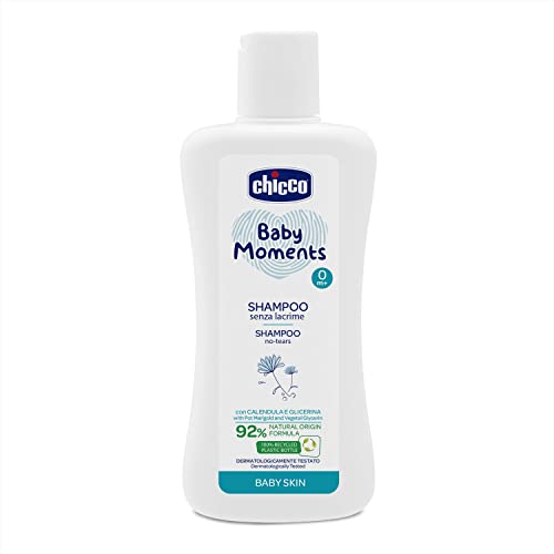 Champô CHICCO Baby Skin (200 ml) (0 meses) Chicco - Shampoo & condicionador - natural, 0+ meses, dermatológico, laranja