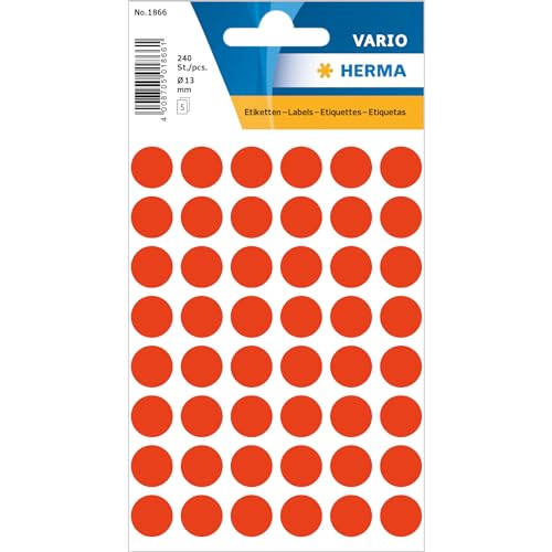 Herma 1866 etiqueta autocolante Branco (Classificação e Arquivo) HERMA - Papel de impressora e copiadora - etiqueta autocolante, branco, universal, 1000 peças