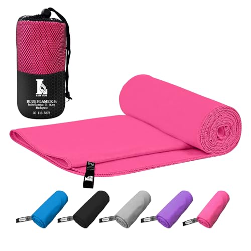 Toalha de Microfibra LAZY LADY Gym Rosa LAZY LADY - Toalhas de banho e panos de limpeza - microfibra, gym, rosa