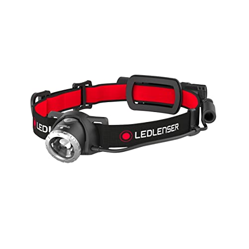 Lanterna Para Cabeça Led Lenser H8R Preto, Vermelho 500853 LEDLENSER - Lanterna e faróis - lanterna, cabeça, led, lenser h8r, preto, vermelho