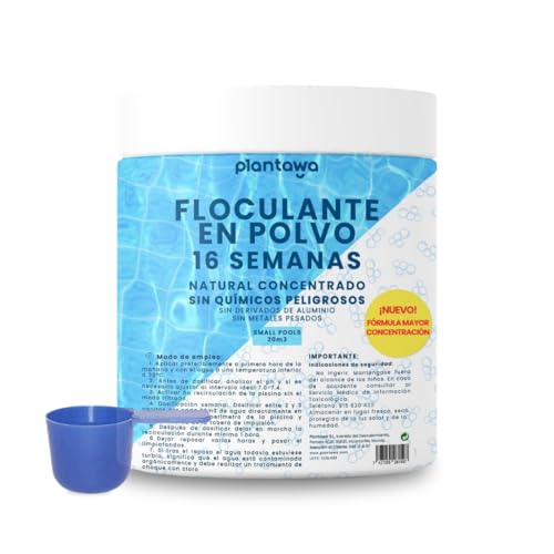 Floculante de piscina em pó 16 semanas Plantawa - Móveis de exterior - piscina, 16 semanas, floculante