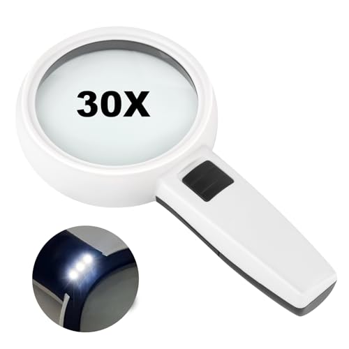 Lupas com Luz Led 30X Kewuzy (Recondicionado Como Novo) xlwen - Lupas - led, 30X, recondicionado