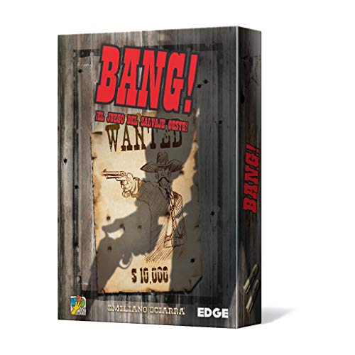 Livro Bang! de Michael Carroll (Inglês) Edge Entertainment - Jogos - jogo de cartas, ação, pistoleiros, personagens
