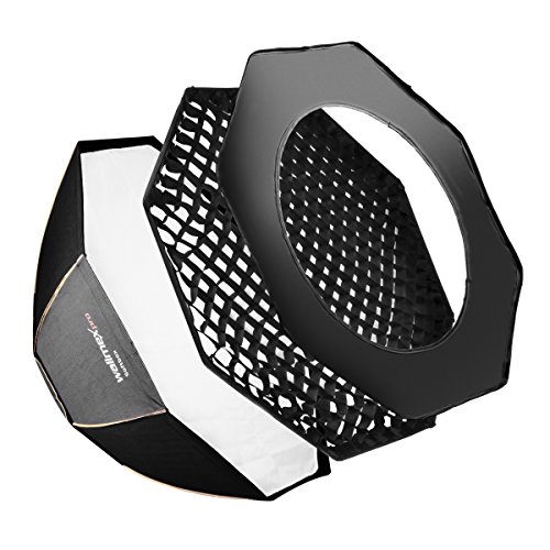 Softbox WALIMEX pro Octagon Softbox PLUS Orange Line 90 Walimex - Softboxes - octogonal, 90 cm, abertura frontal, reflector
