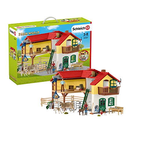 Figuras de Brincar SCHLEICH Casa da Fazenda (Idade Mínima Recomendada: 3 anos) Schleich - Conjuntos de brinquedos - figuras, brincar, schleich, casa da fazenda, 3 anos
