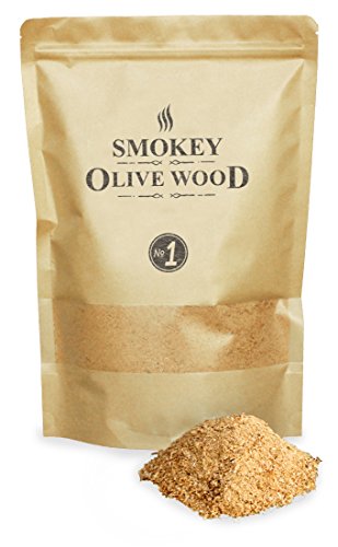 Smokey Olive Wood 1.5 Liters (Acessórios para Churasqueira/Grelhador) Smokey Olive Wood - Chips de fumo e pellets - acessórios, 1.5 litros, madeira de oliveira