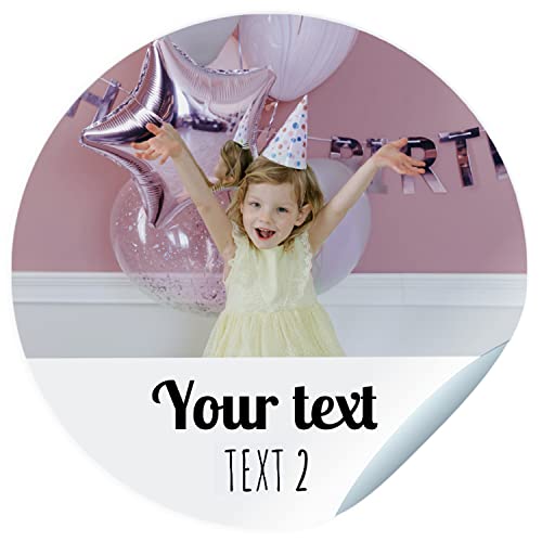 Autocolantes Decorativos LMOOVA com Foto e Nome Etikids - Etiquetas e rótulos de presente - autocolantes decorativos, foto, nome, personalizável